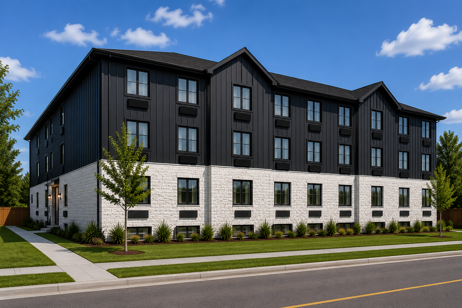 Veya Suites exterior at 1011 Idylwyld Drive North